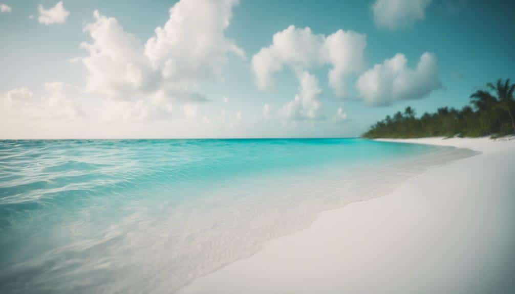Unique Blue Waters of Bahamas
